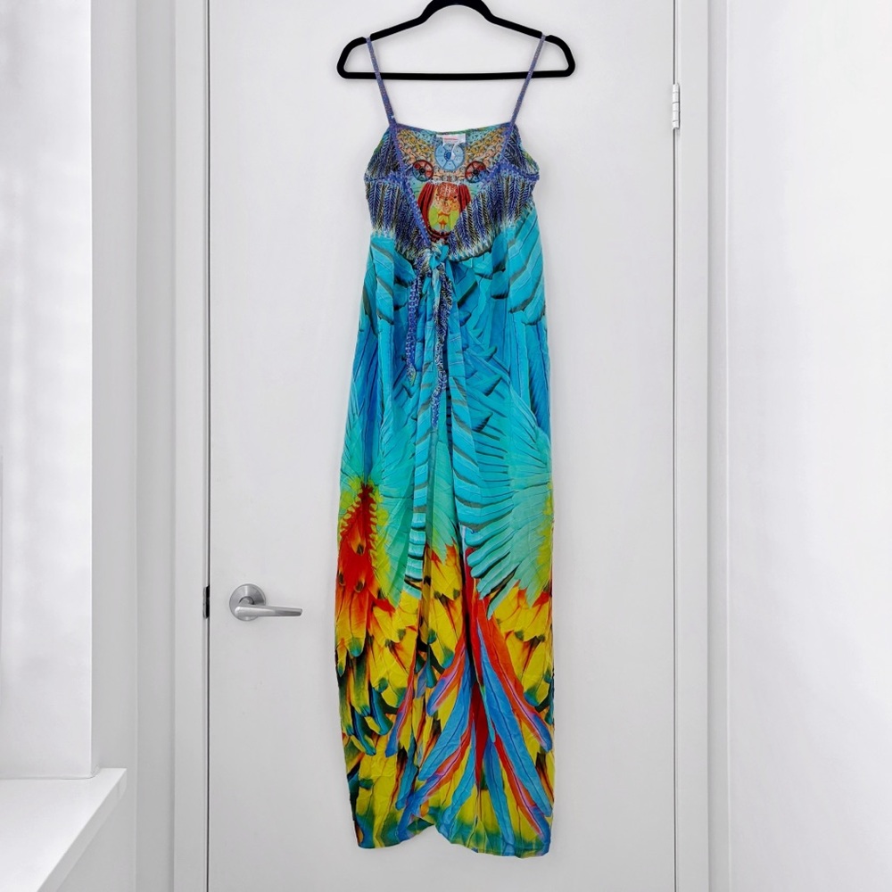 NWOT Camilla Flightful Silk Dress Cover Up S M